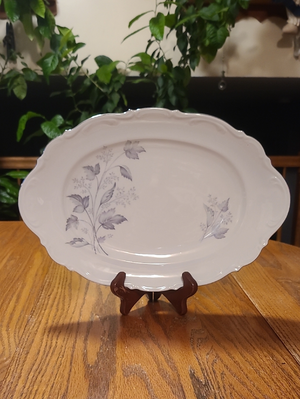 Mitterteich Monika Elegant White Porcelain Serving Platter